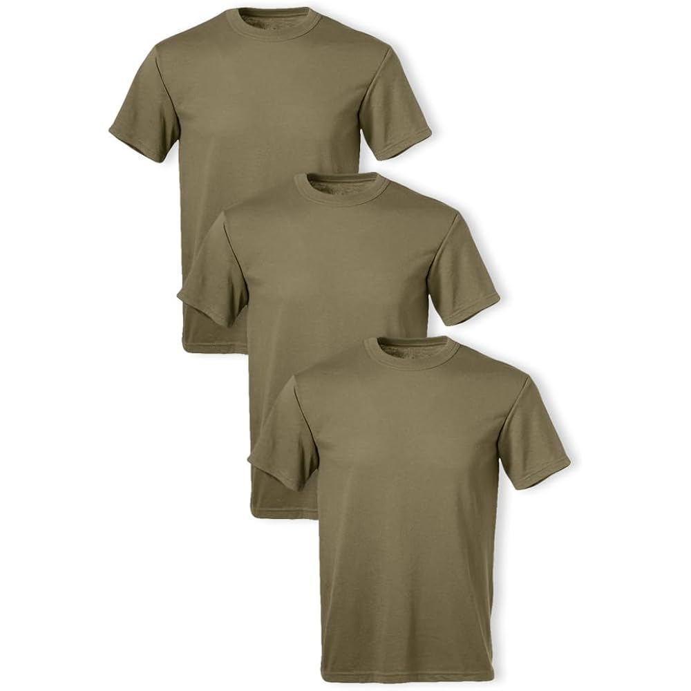 Heren t-shirt basic comfort dagelijks