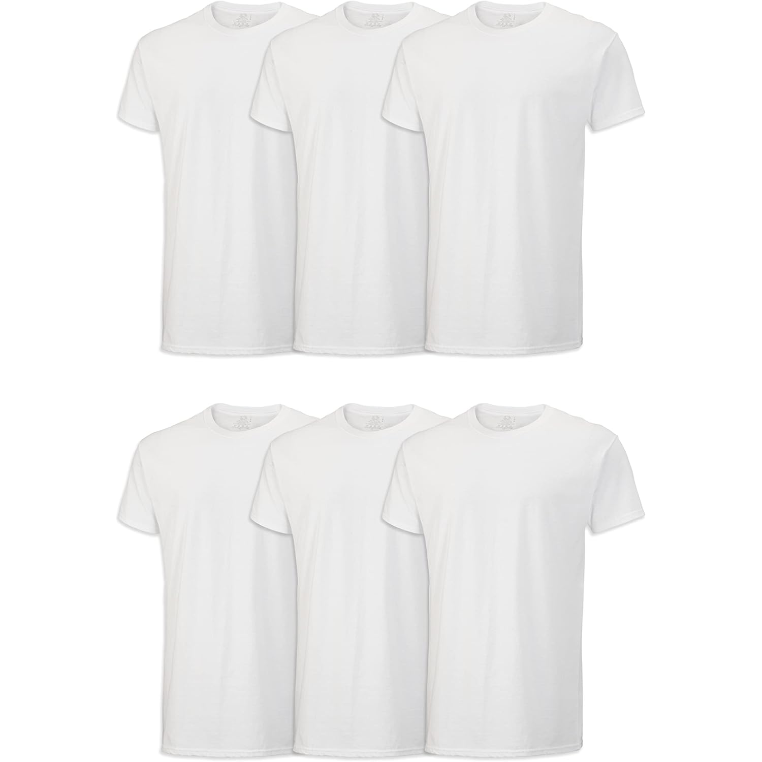 Heren t-shirt ronde hals basic comfort dagelijks 4