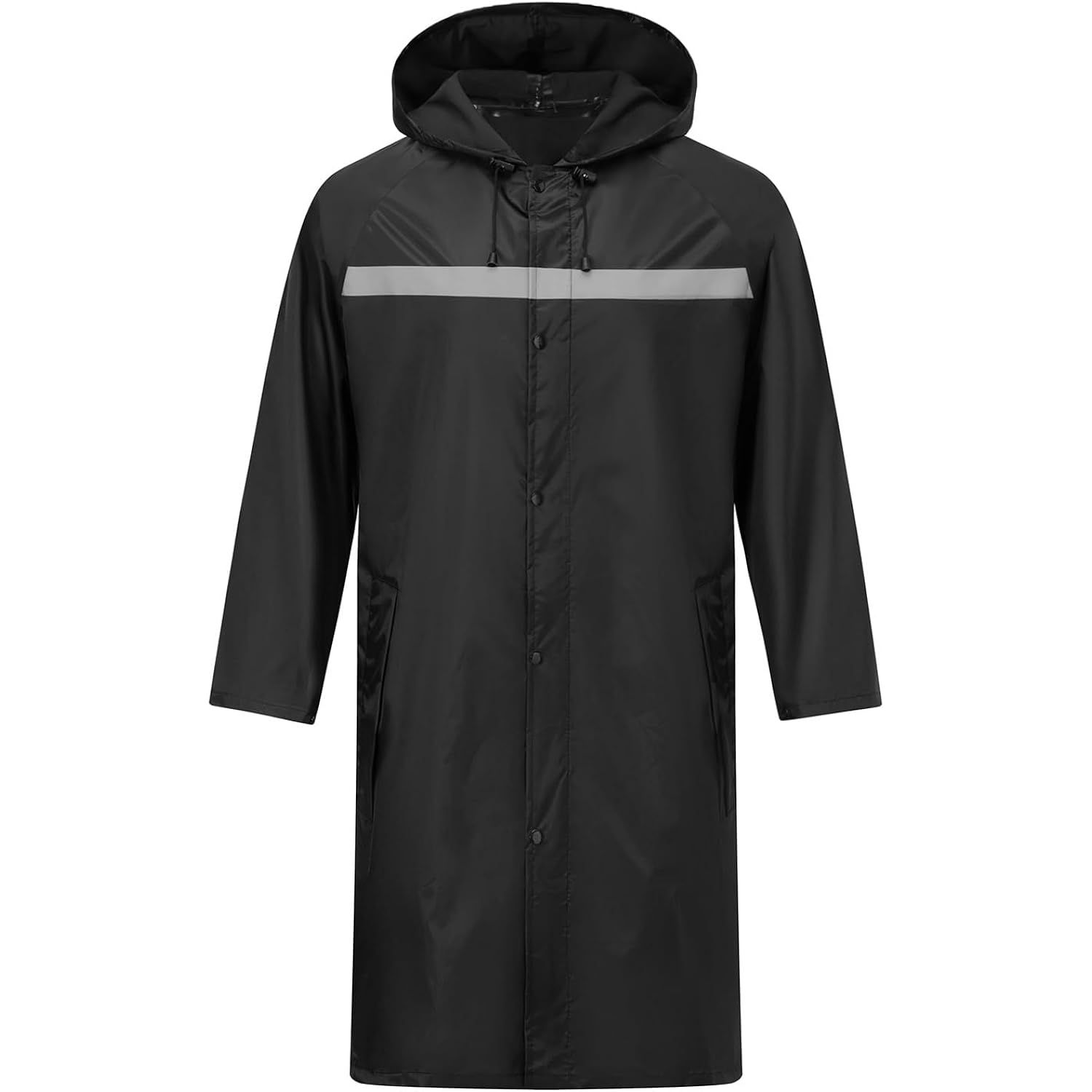 Heren lang Safety regen mantels with Air Vents