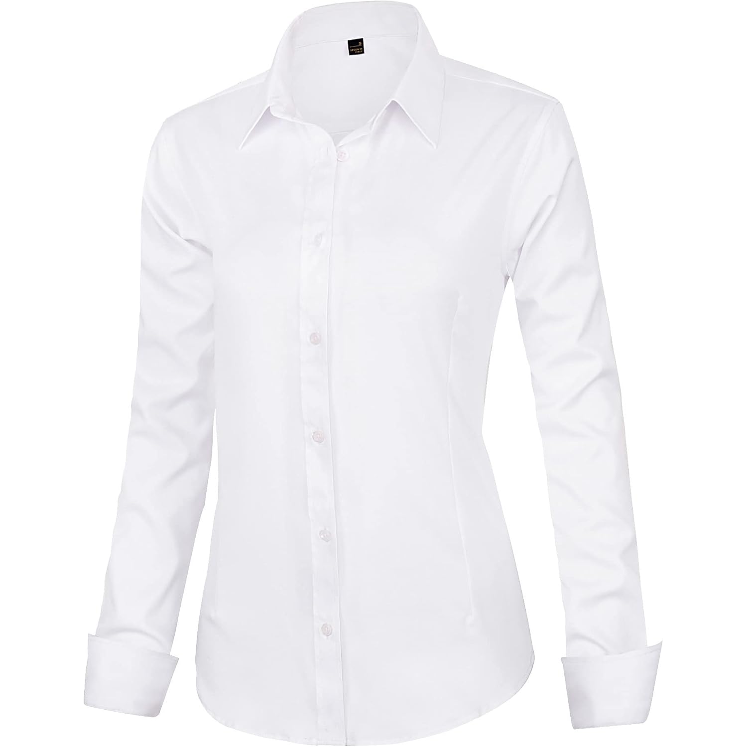 J.VER Dames Dress shirt lange mouw doorknoop shirt - Image 3