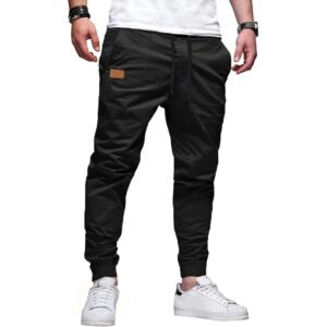 JMIERR Heren Casual jogger Pants - katoen trekkoord