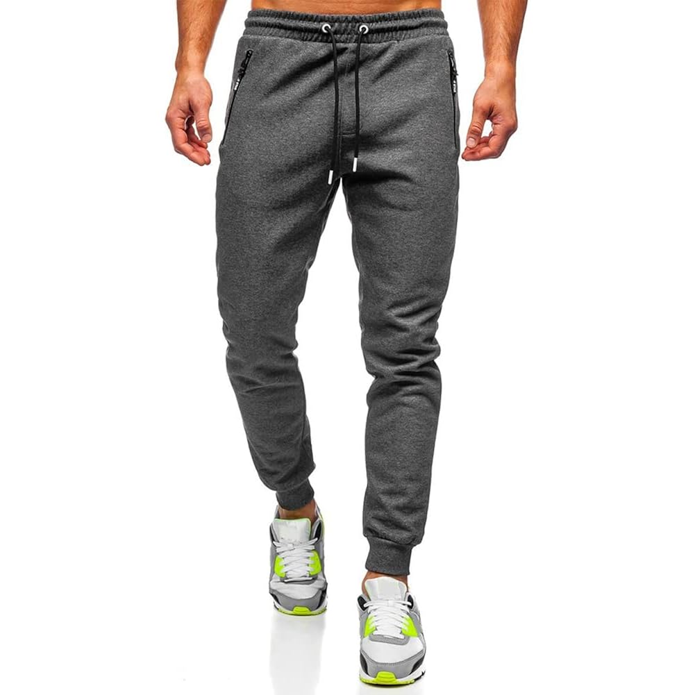 BUXKR Heren Casual jogger sweatpants for Jogging,Running or - Image 2