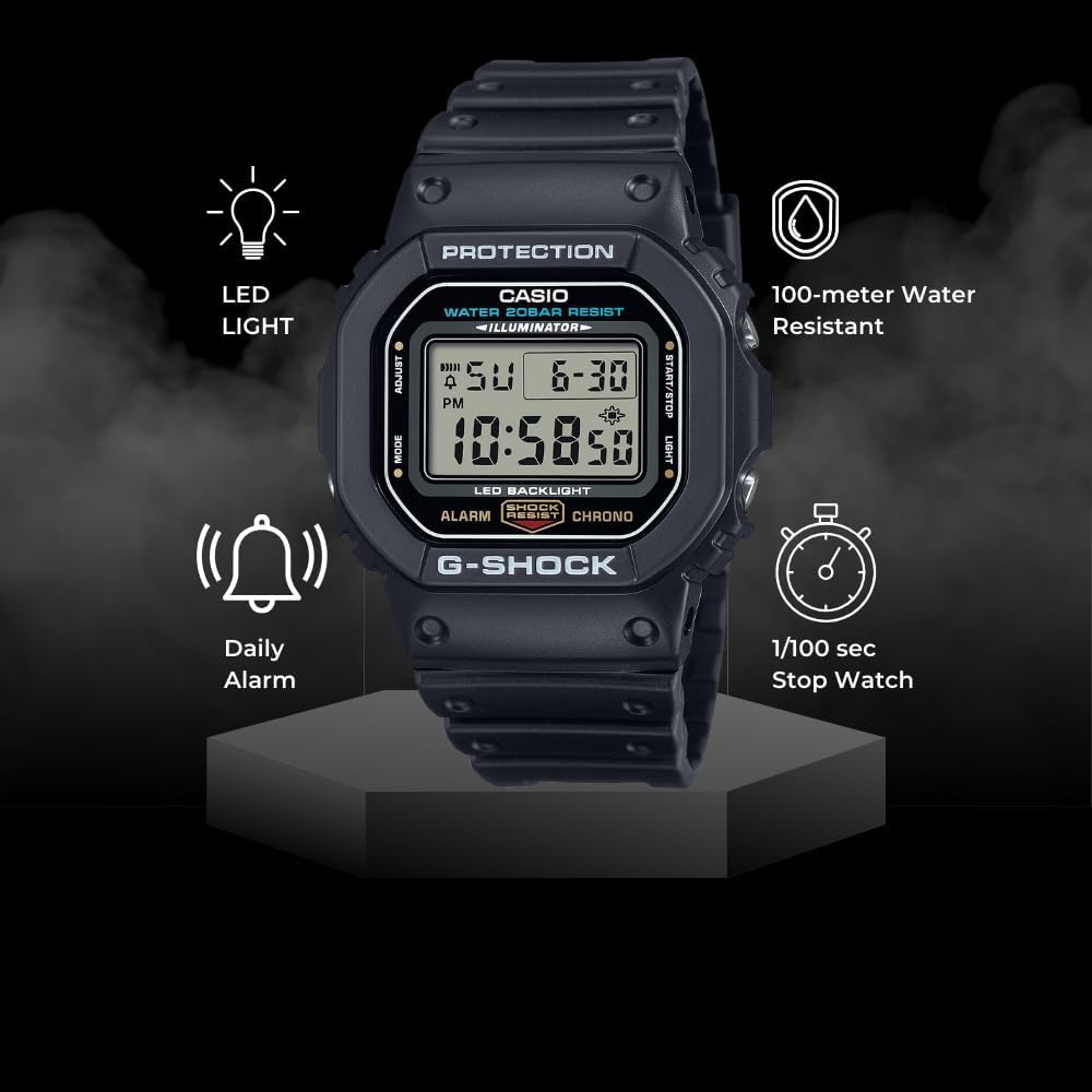 Casio g-shock shock resistant dw5600ue-1v heren water resistant - Image 2