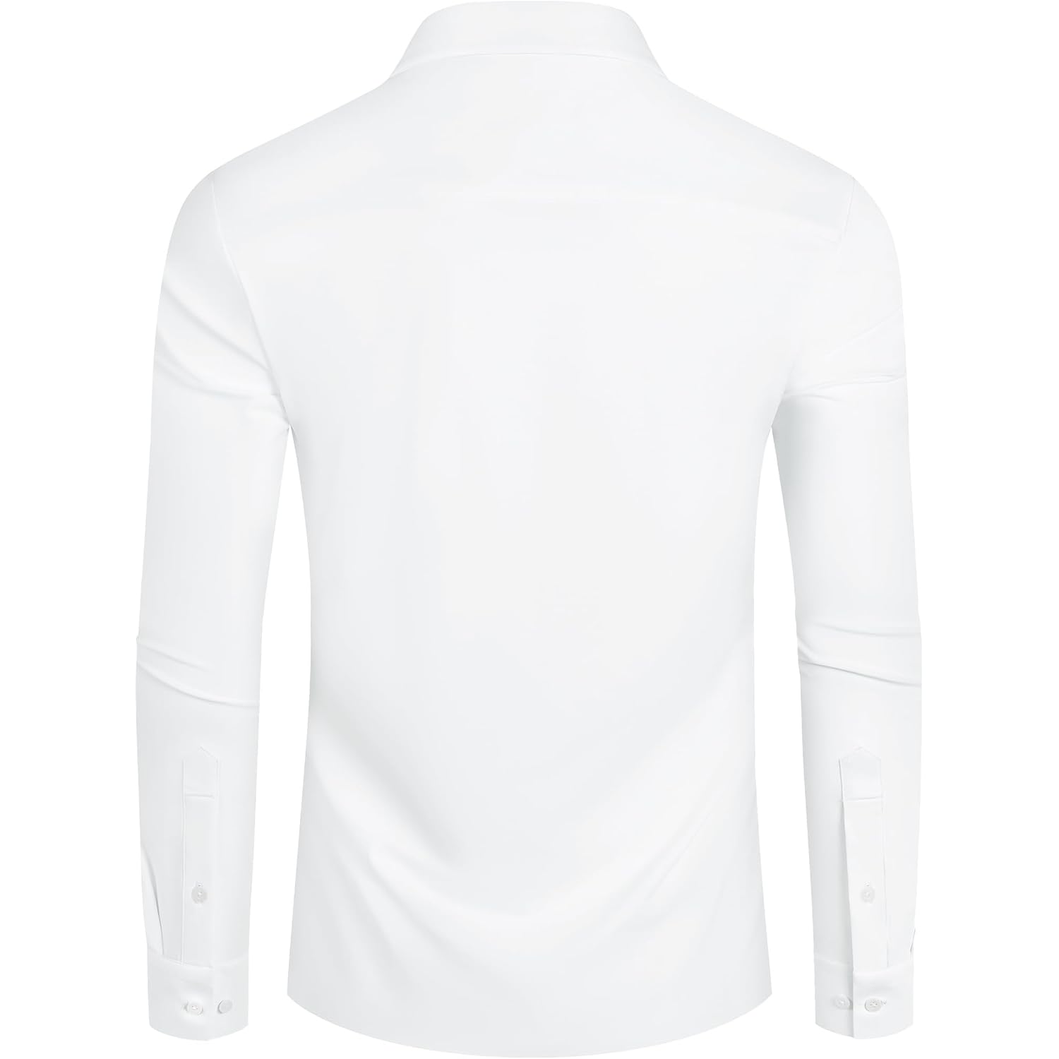 Heren overhemd lange mouw slim basic comfort dagelijks 2 - Image 8