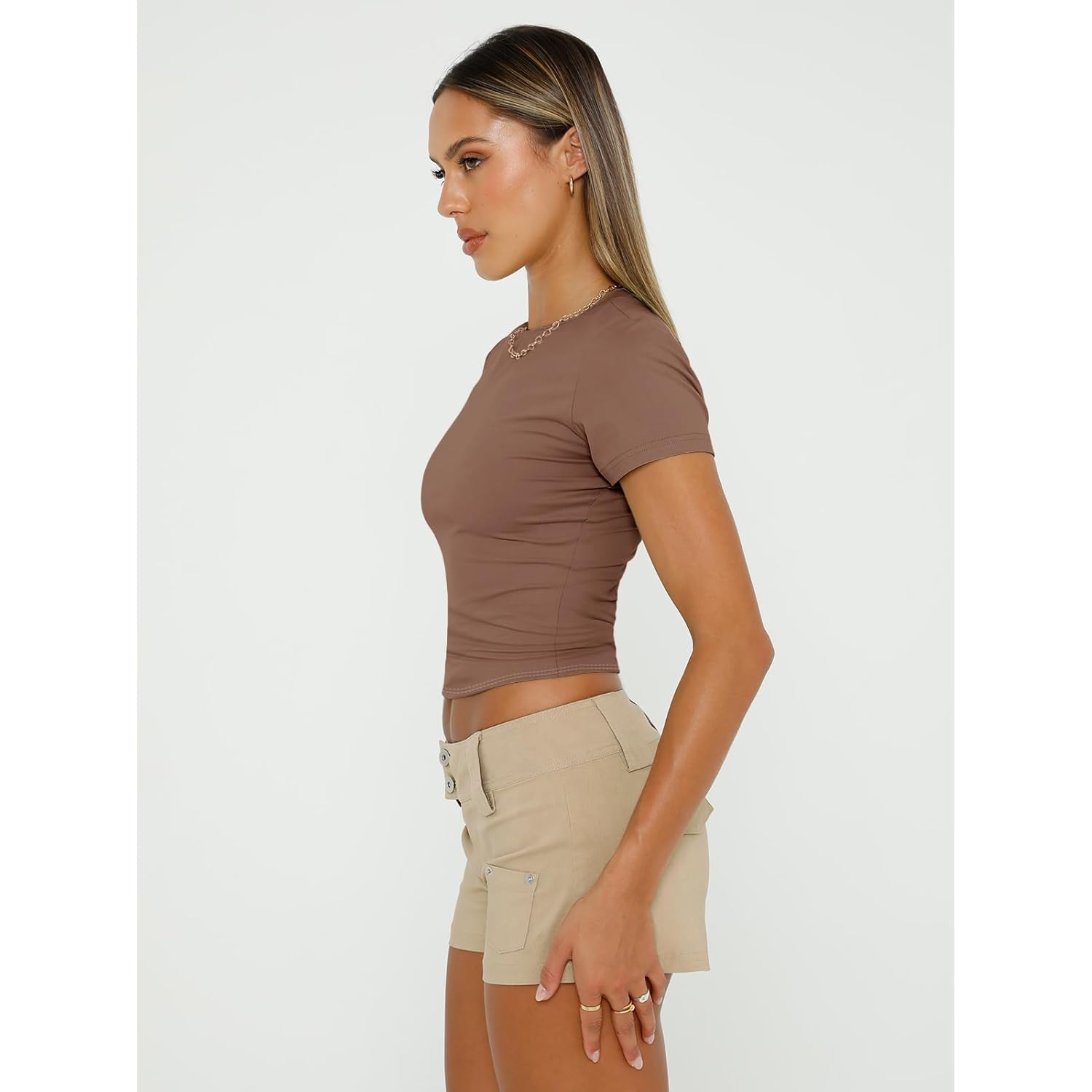 AUTOMET Dames 3 Piece korte mouw shirt Basic - Image 5