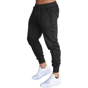 BUXKR Heren Slim jogger Workout Pants for Gym