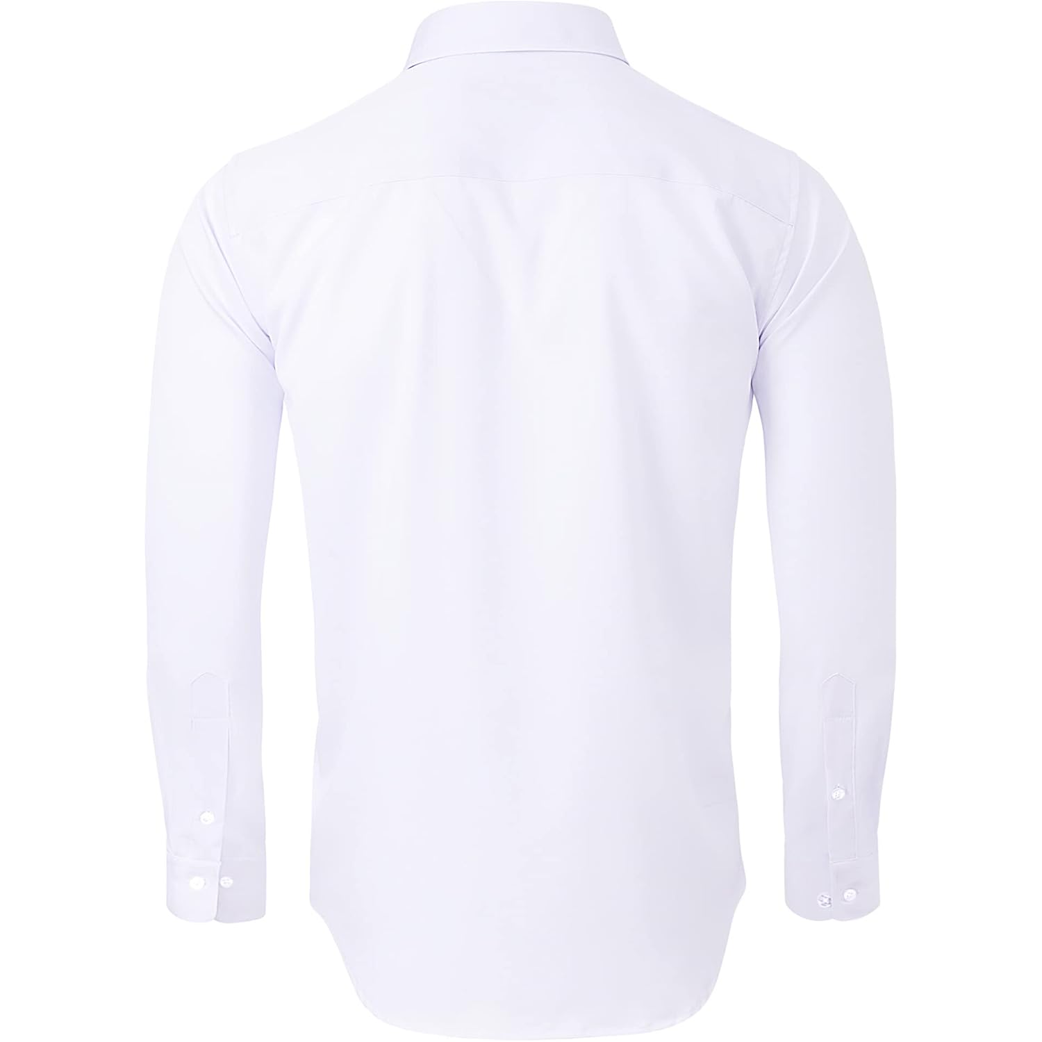 Heren overhemd lange mouw basic comfort dagelijks - Image 2