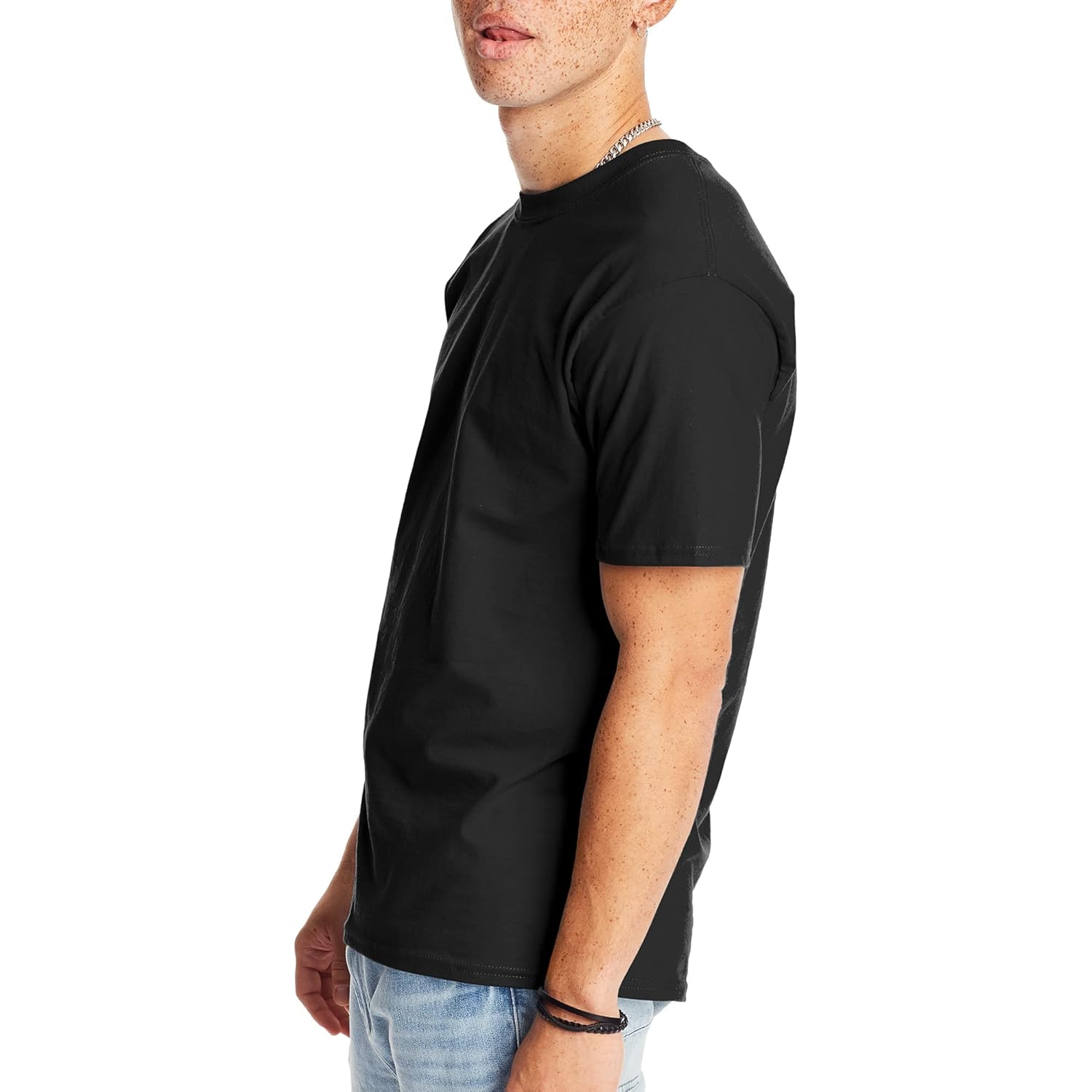 Heren t-shirt basic comfort dagelijks 7 - Image 3