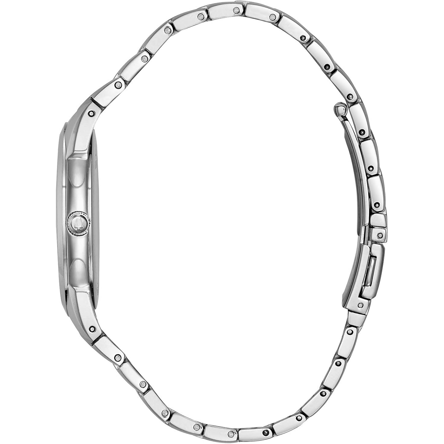 Bulova heren 3-hand calendar date quartz horloge, patterned - Image 2