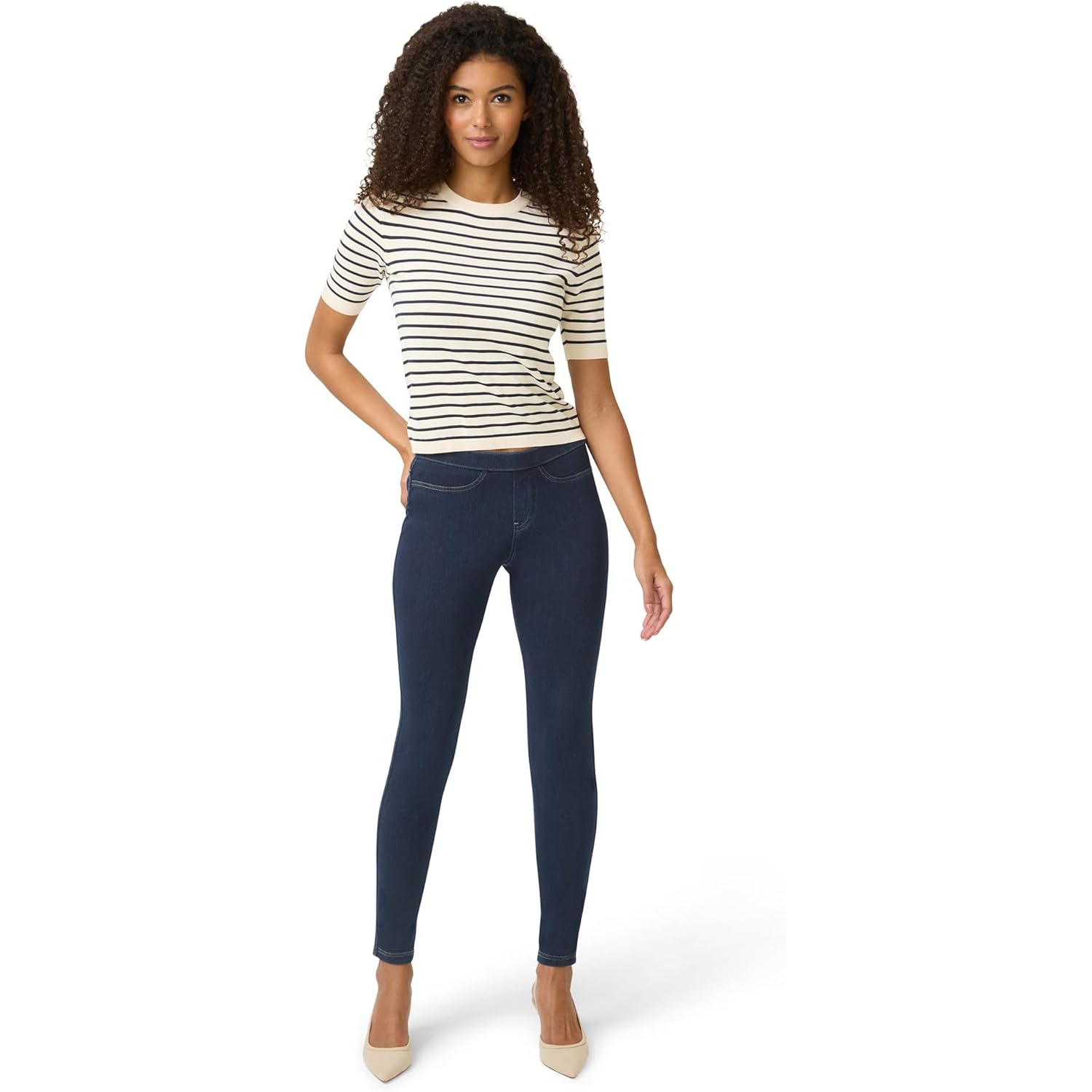 No Nonsense Dames’s Classic denim Leggings, Jeggings for - Image 4