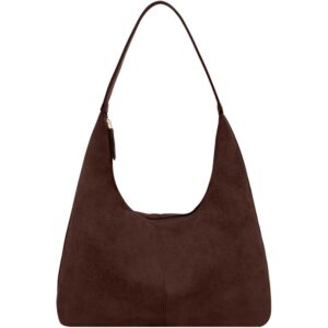 Dames’s Trendy suède tote Bag schoudertas For Dames