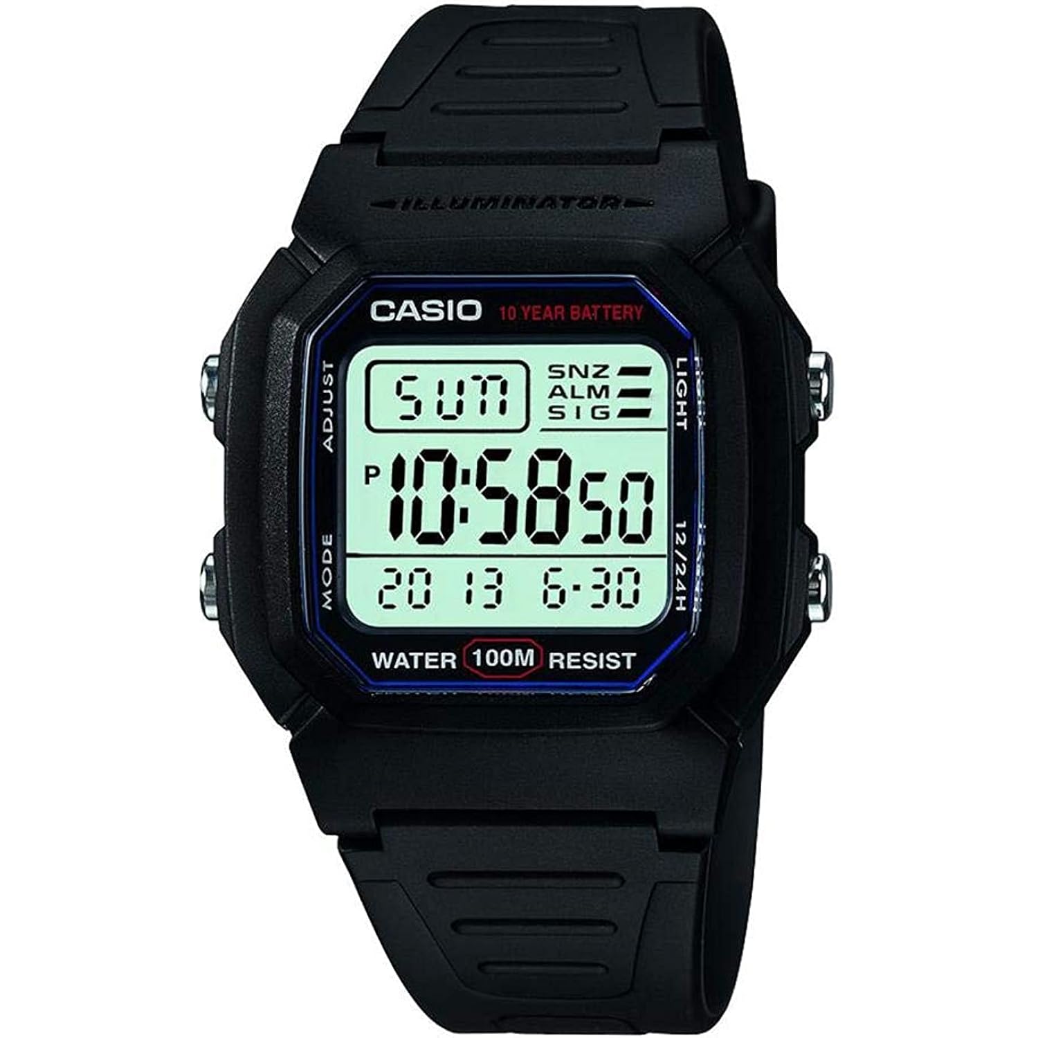 Casio w800hg series | men’s digitaal horloge |