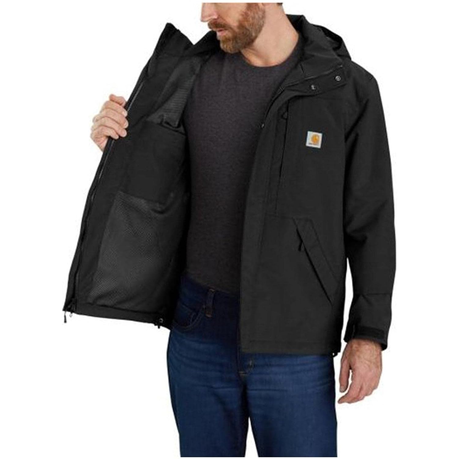 Carhartt Heren 104670 Storm Defender® Loose Fit Heavyweight - Image 3