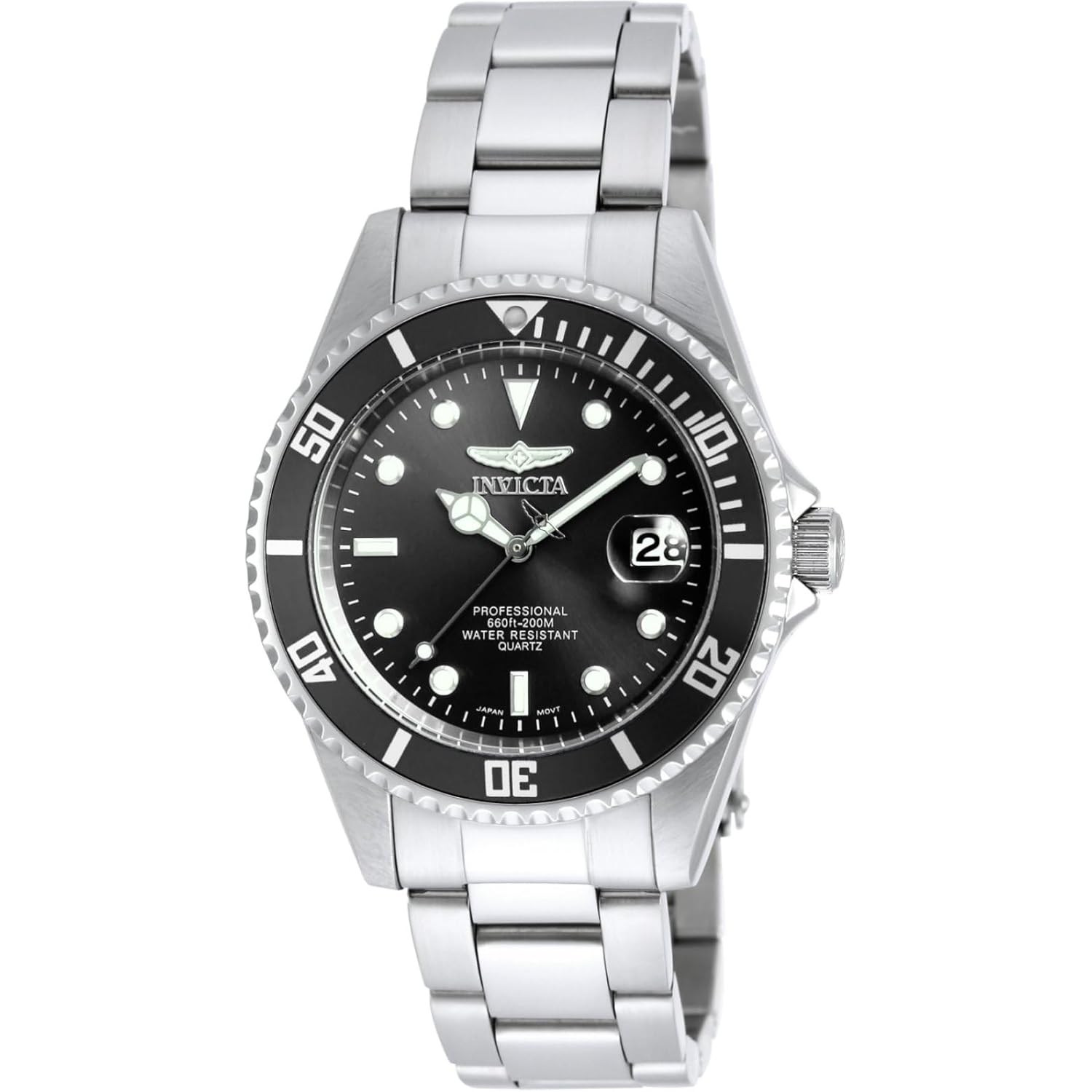 Invicta heren 8932ob pro diver analoog display quartz