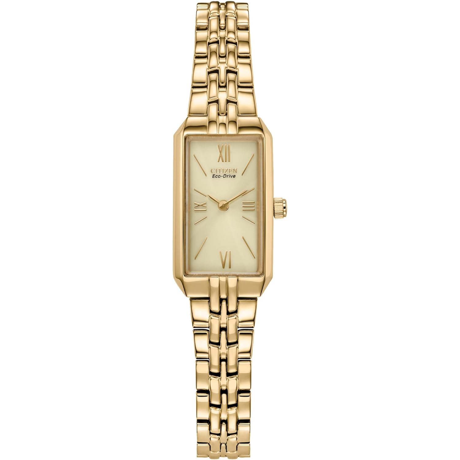 CITIZEN Ladies' Eco-Drive Classic Dress Corso roestvrij staal