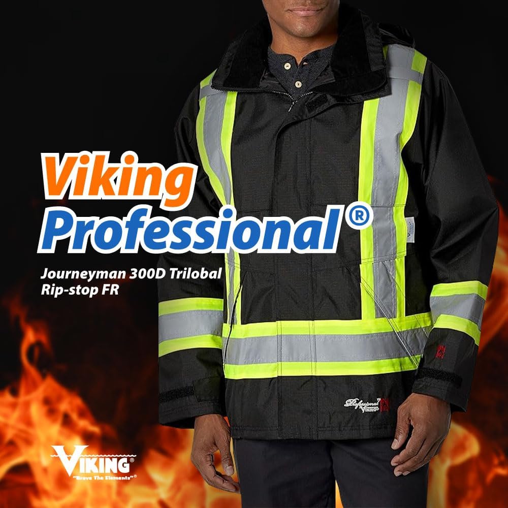 Viking Professional Journeyman 300D Rip-Stop Fire Retardant Reflective - Image 2