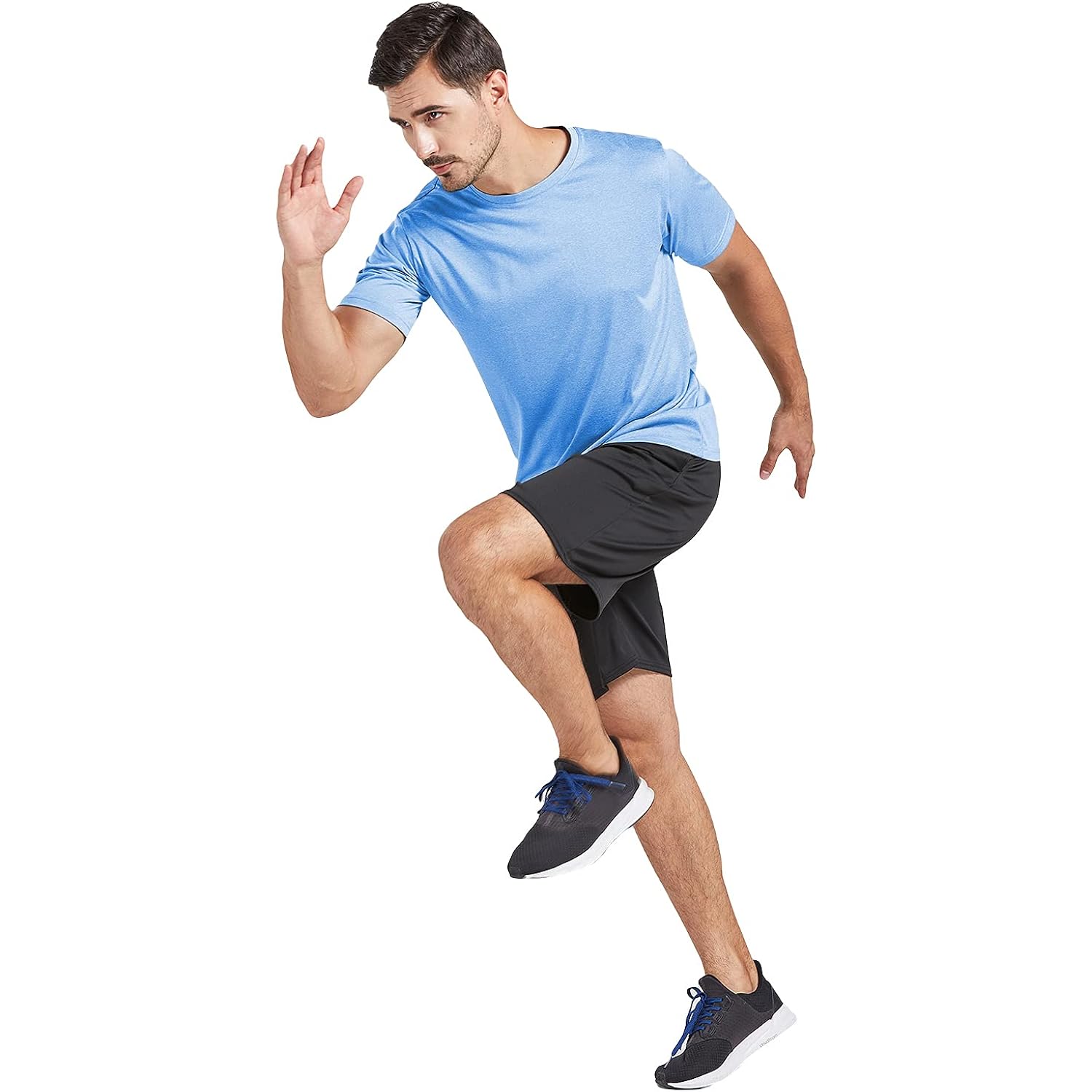 Heren t-shirt korte mouw basic comfort dagelijks 2 - Image 5