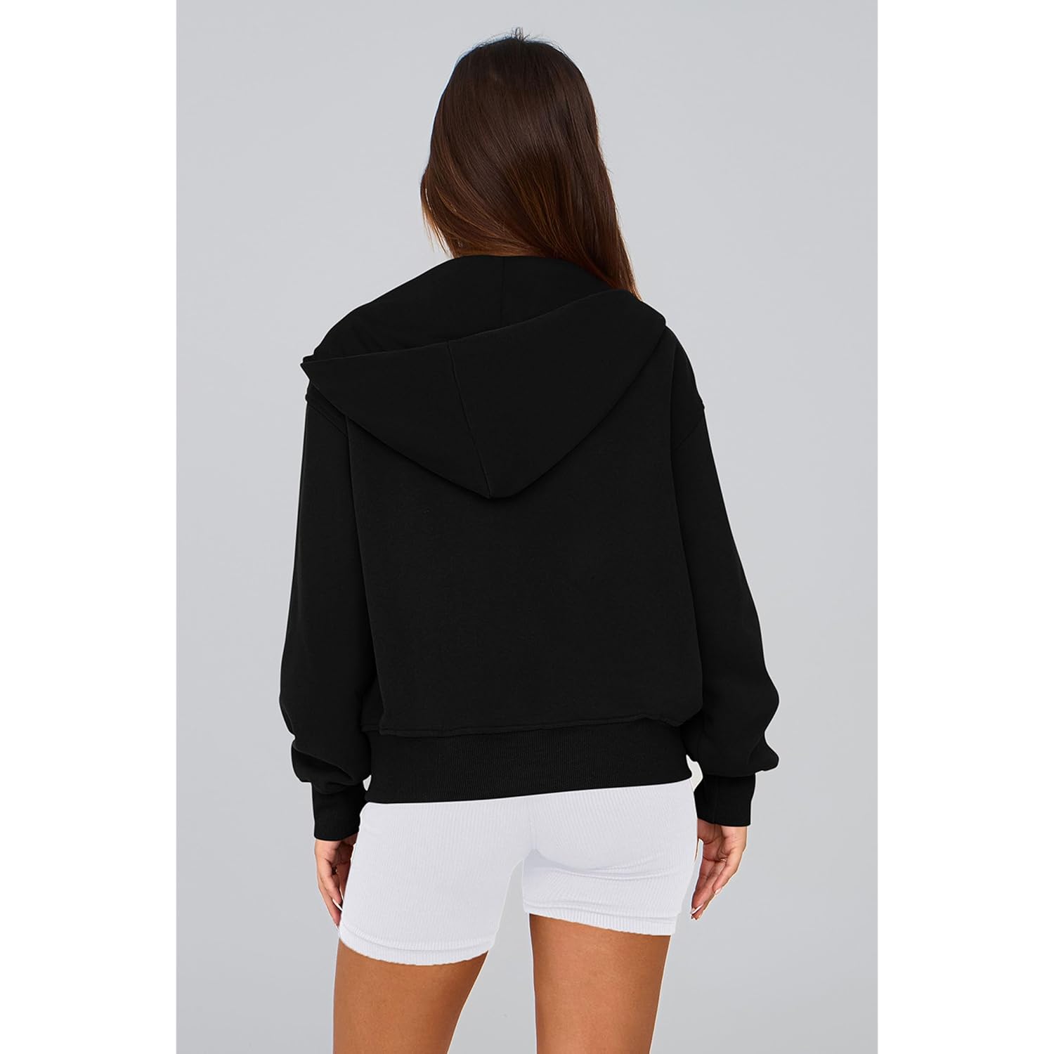 PRETTYGARDEN hoodie for Dames sweatshirt rits hoodie Fall - Image 2