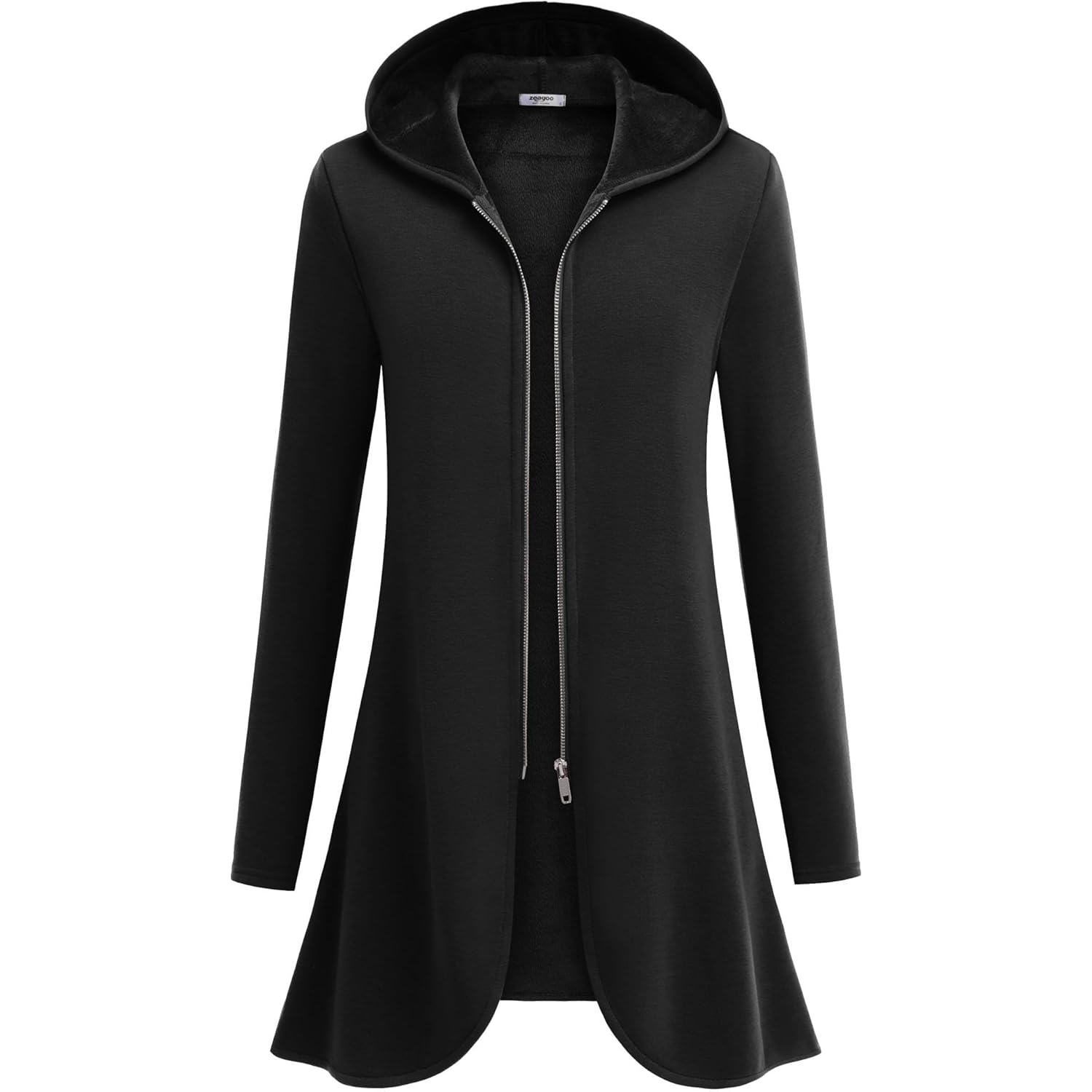 Zeagoo Dames Fall Jacket 2025 rits hoodie Long