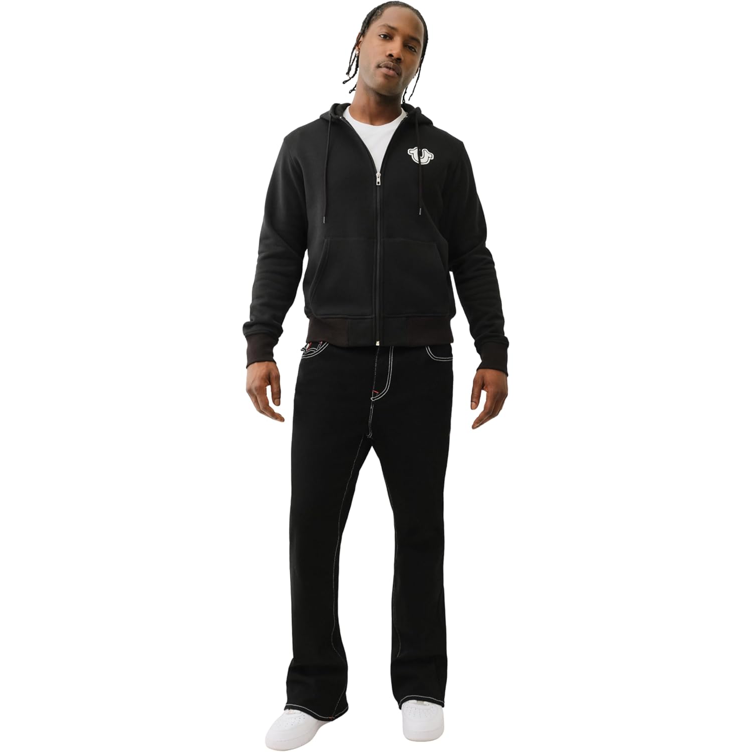 Heren hoodie zip Hoody – zip with Graphic - Image 8