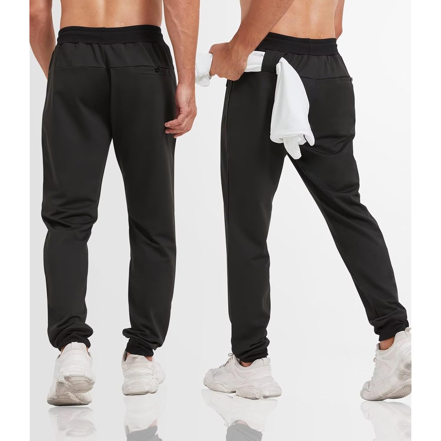3 Pack sweatpants for Heren tapered Heren jogger - Image 2