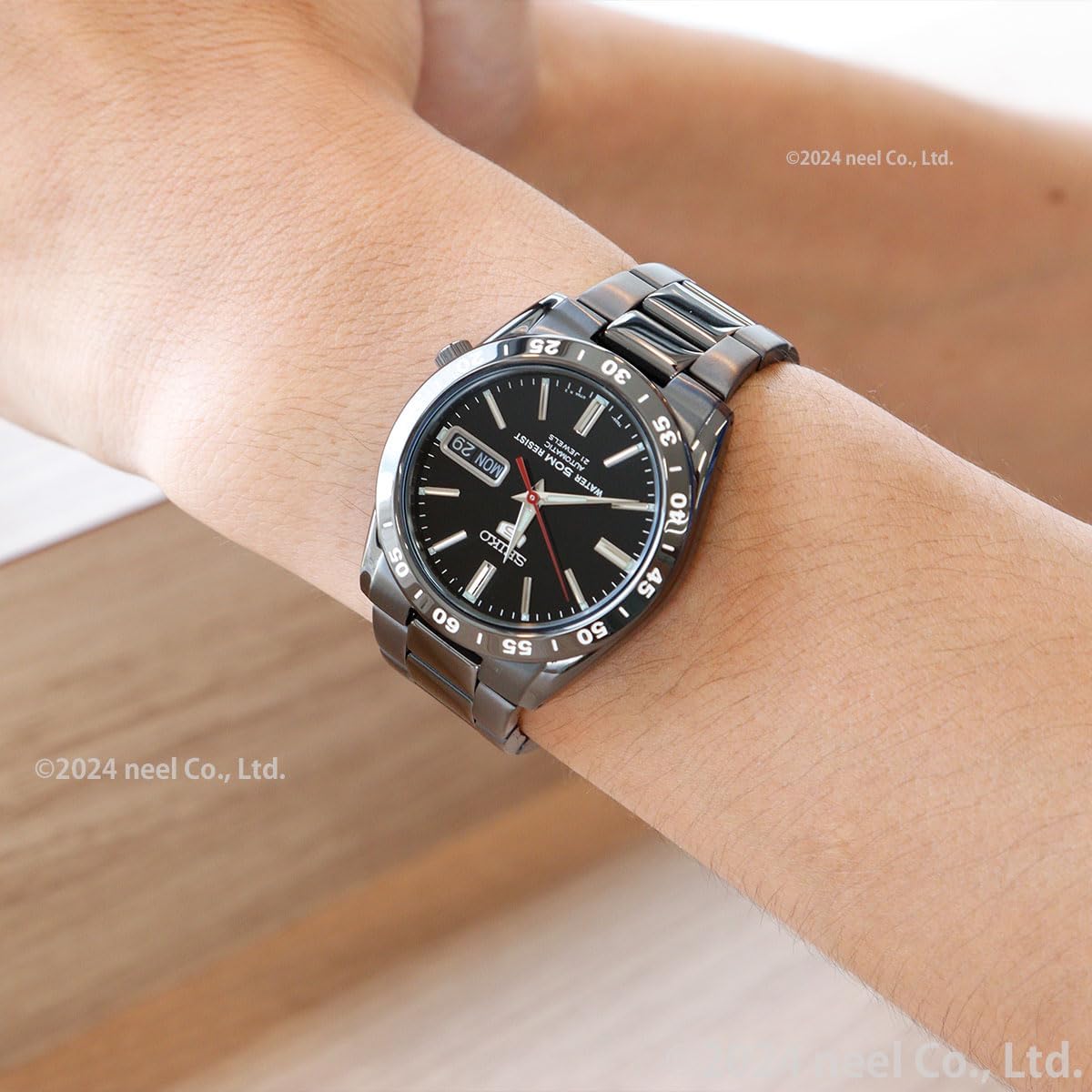 Seiko heren horloge 5 snke03-4 - Image 5