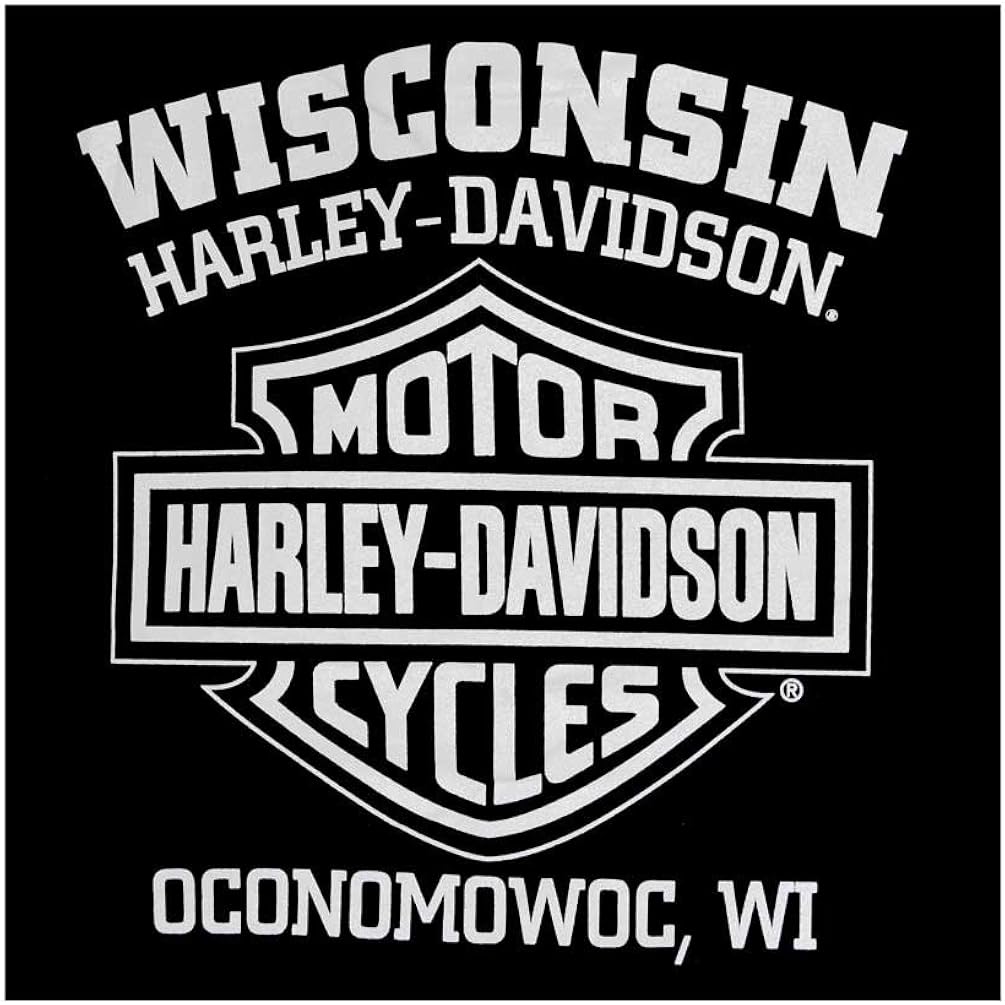 Heren hoodie sweatshirt Willie G Skull H-D pullover Black 30296648 - Image 2