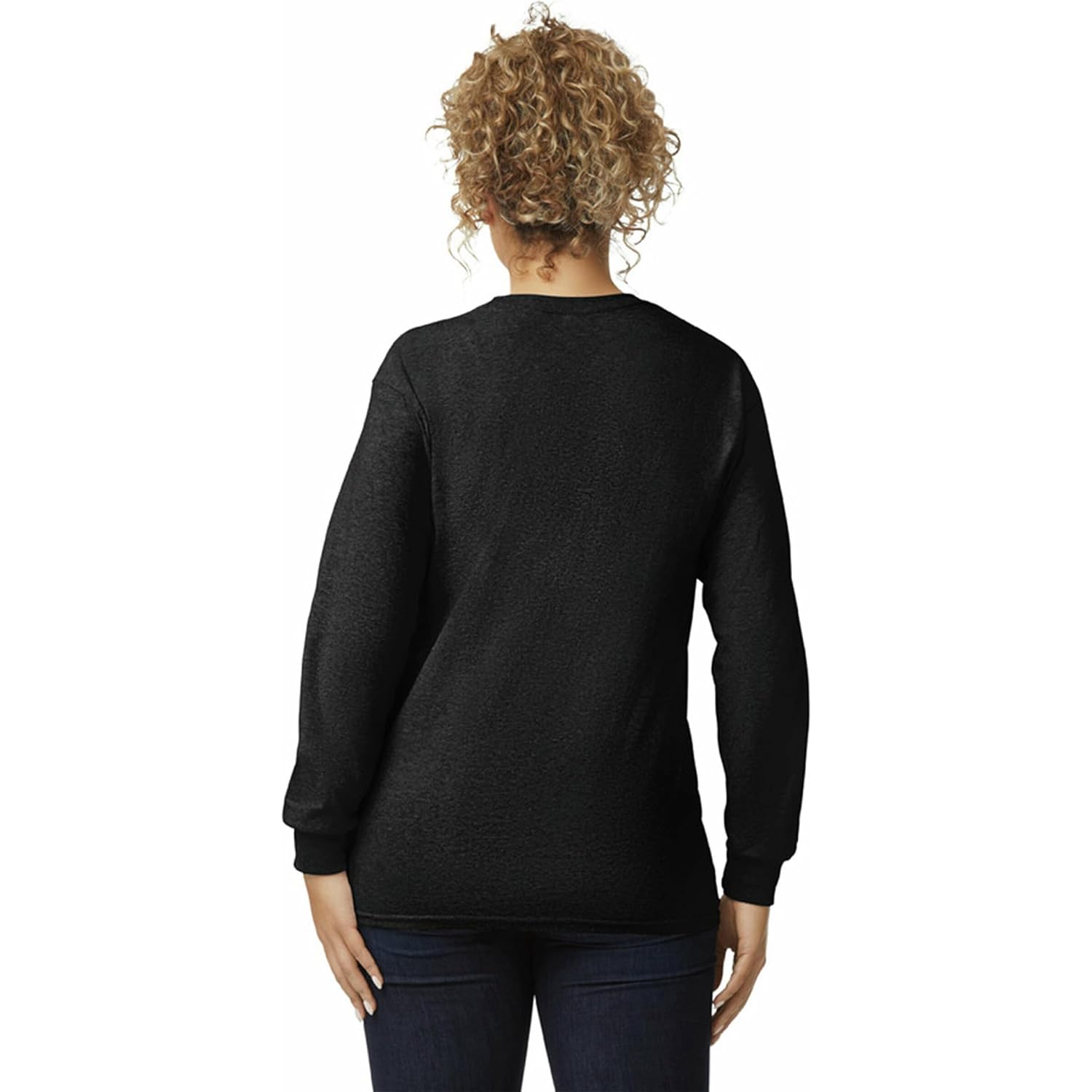 Heren t-shirt lange mouw basic comfort dagelijks - Image 3