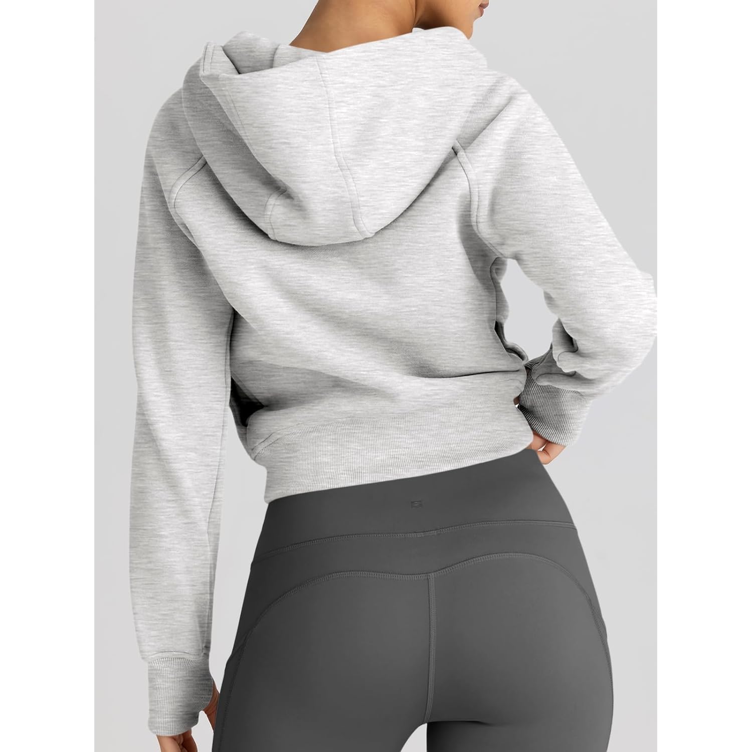 Trendy Queen Dames rits hoodie Jackets cropped sweatshirt - Image 5