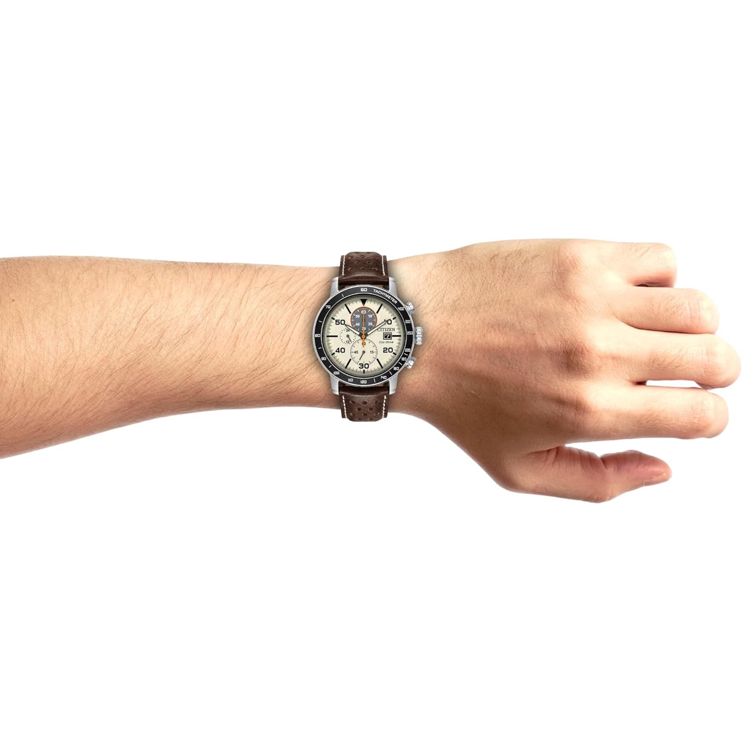 Citizen heren eco-drive weekender brycen chronograaf horloge roestvrij - Image 12