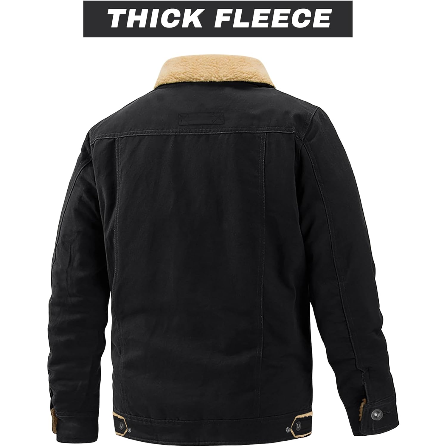EKLENTSON Heren Winter jas Thick Thermal Cotton Warm - Image 2