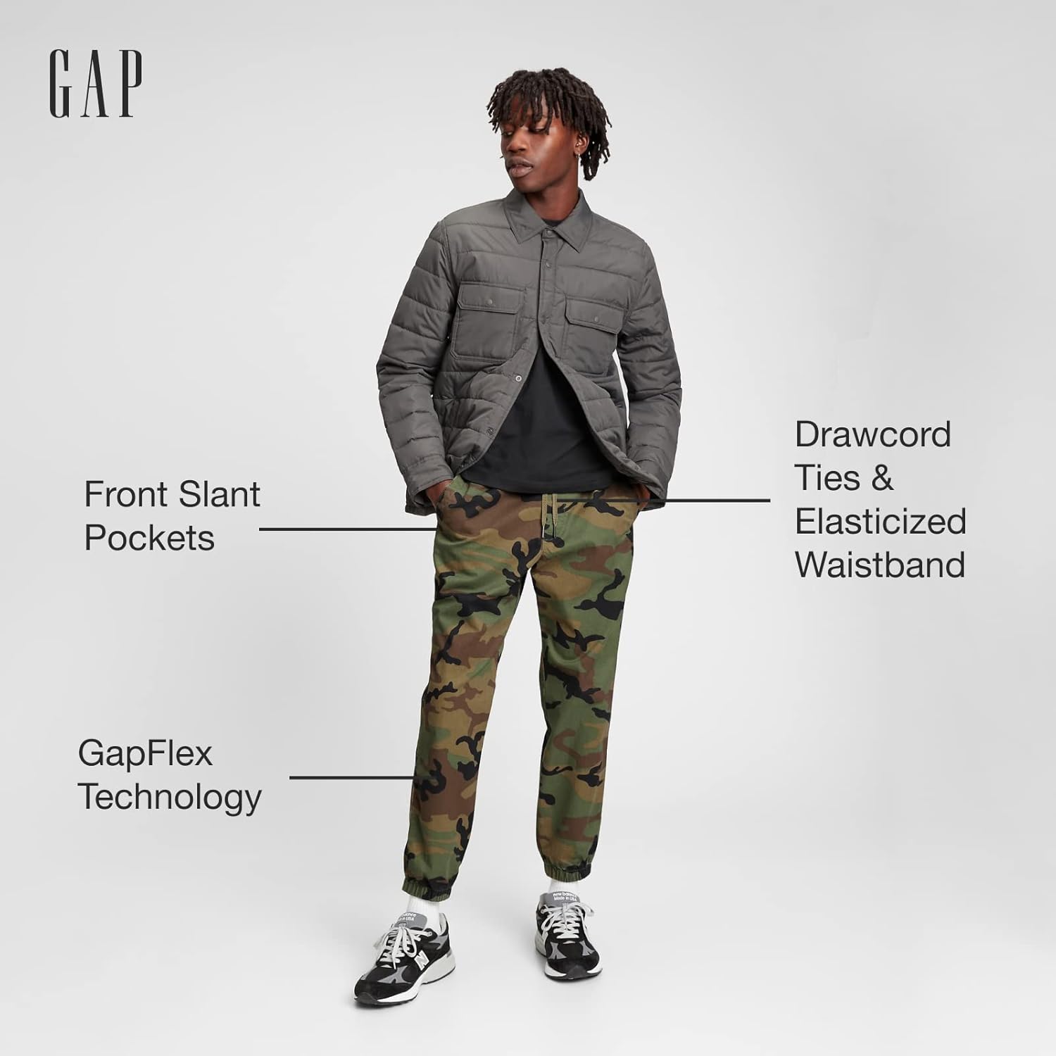 GAP Heren Essential jogger Pant - Image 2