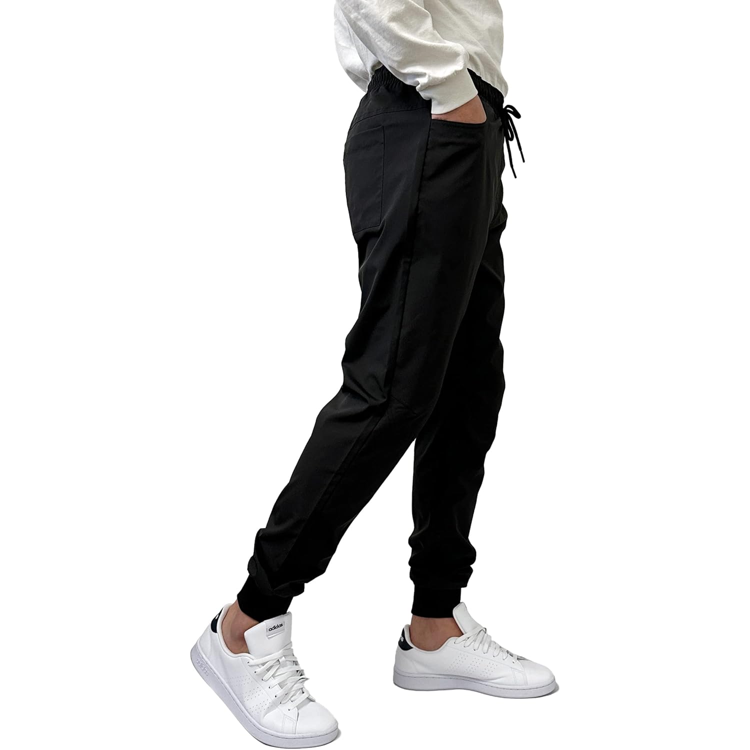 Southpole Heren Tech jogger lichtgewicht Woven Hybrid Track - Image 3