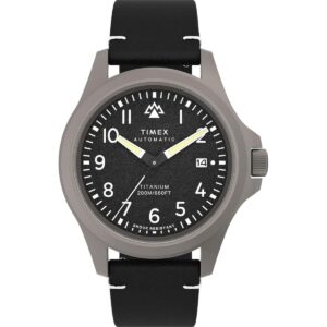 Timex heren expedition north titanium automatic 41mm horloge