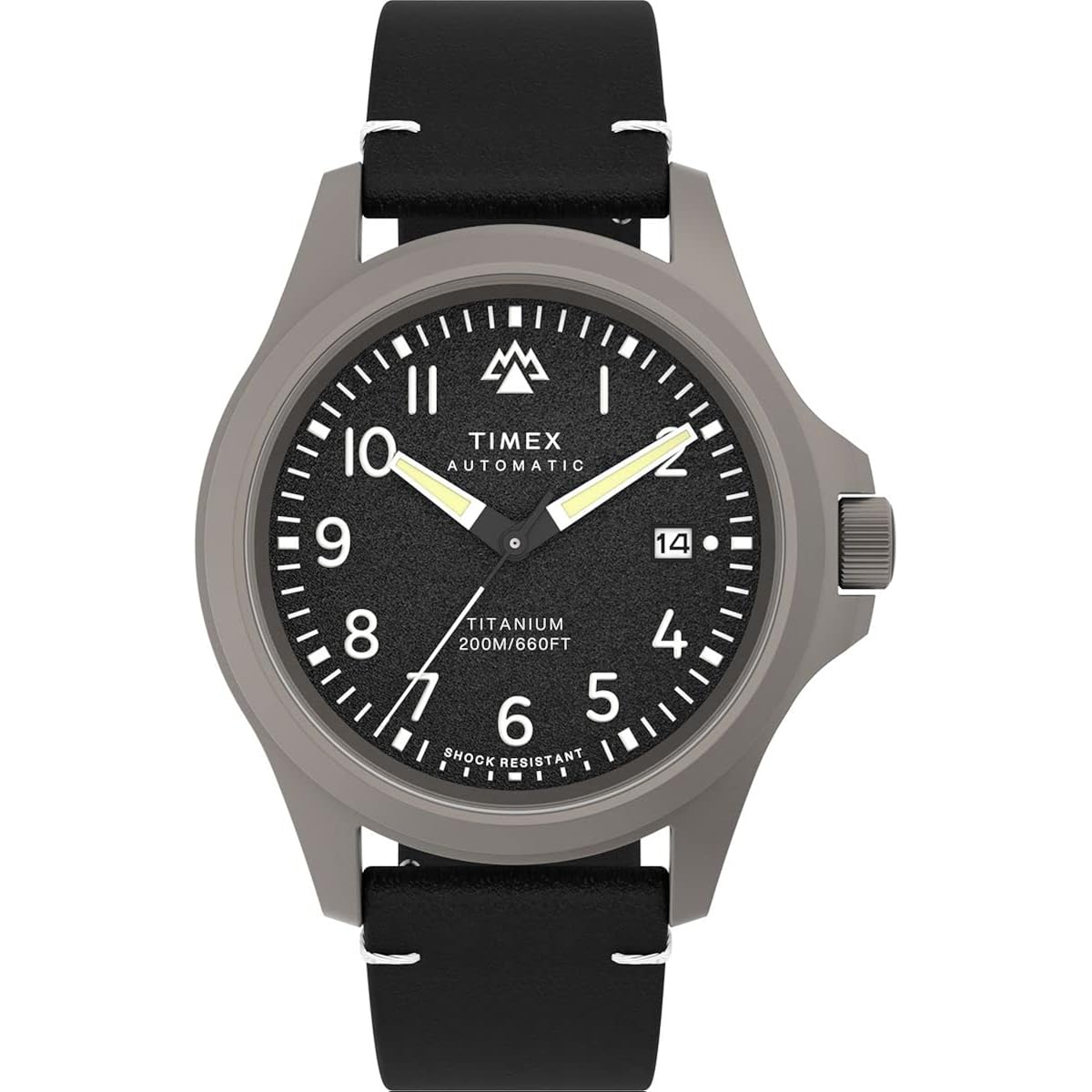 Timex heren expedition north titanium automatic 41mm horloge