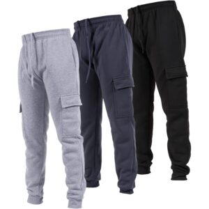 Ultra Performance 3 Pack Heren sweatpants, fleece Cargo