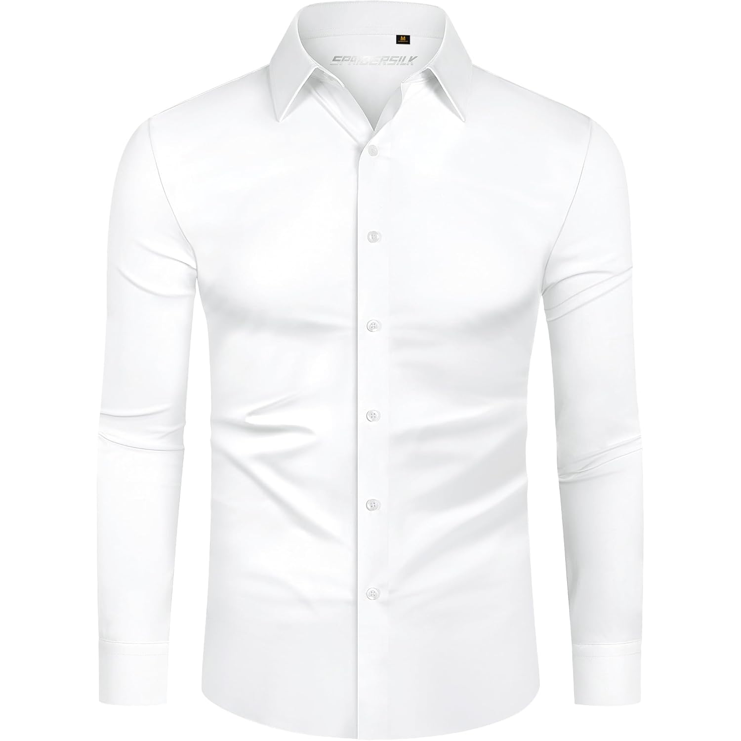 Heren overhemd lange mouw slim basic comfort dagelijks 2 - Image 7