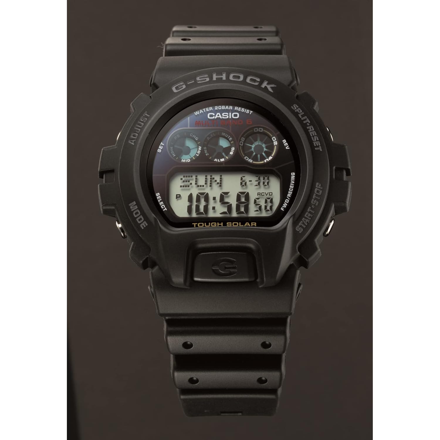 Casio g-shock gw6900-1 heren tough solar zwart resin - Image 2