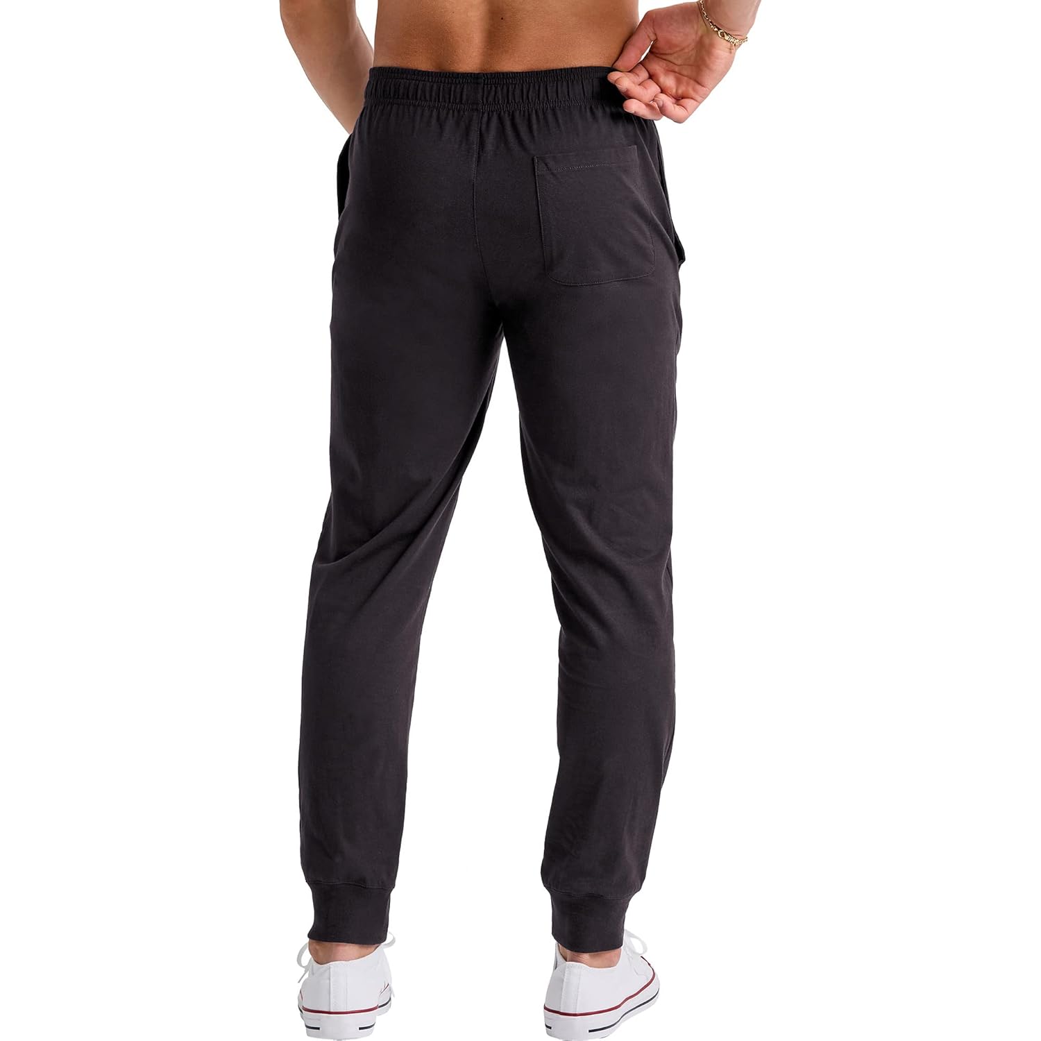 Hanes Originals katoen jogger, Jersey sweatpants for Heren - Image 2