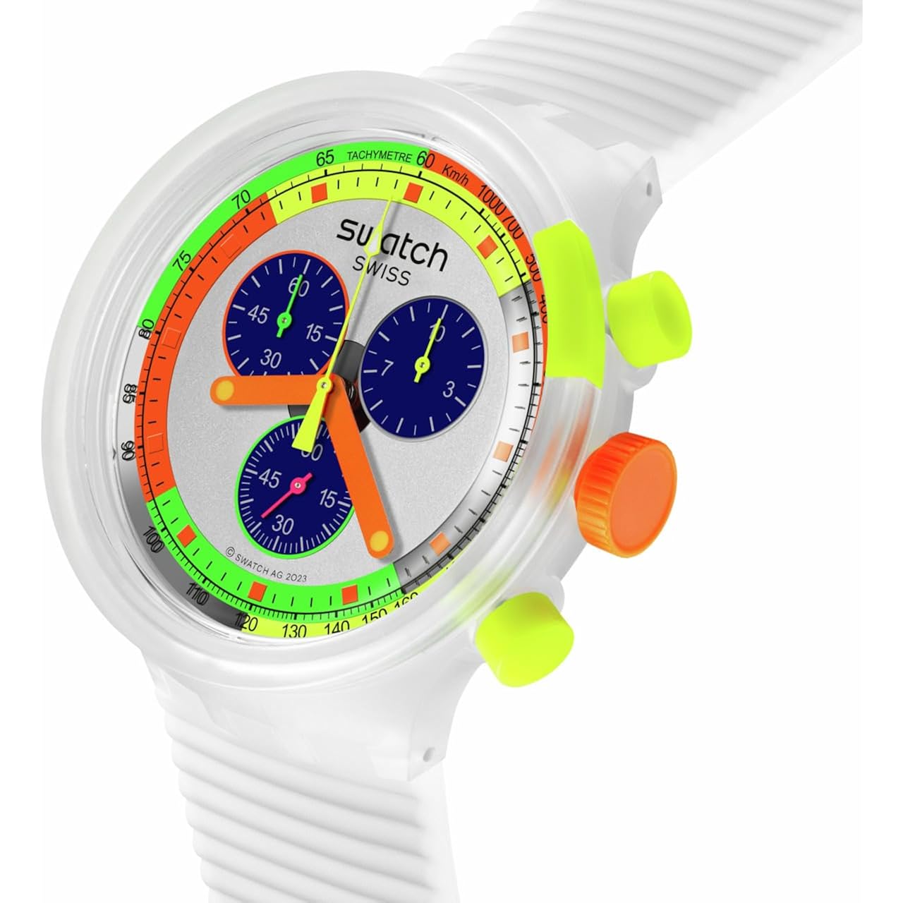 Swatch Big Bold Chrono Unisex horloge Casual Plastic - Image 3