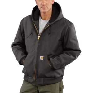 Heren hoodie Loose Fit Firm Duck Insulated Flannel-lined Active Jacket