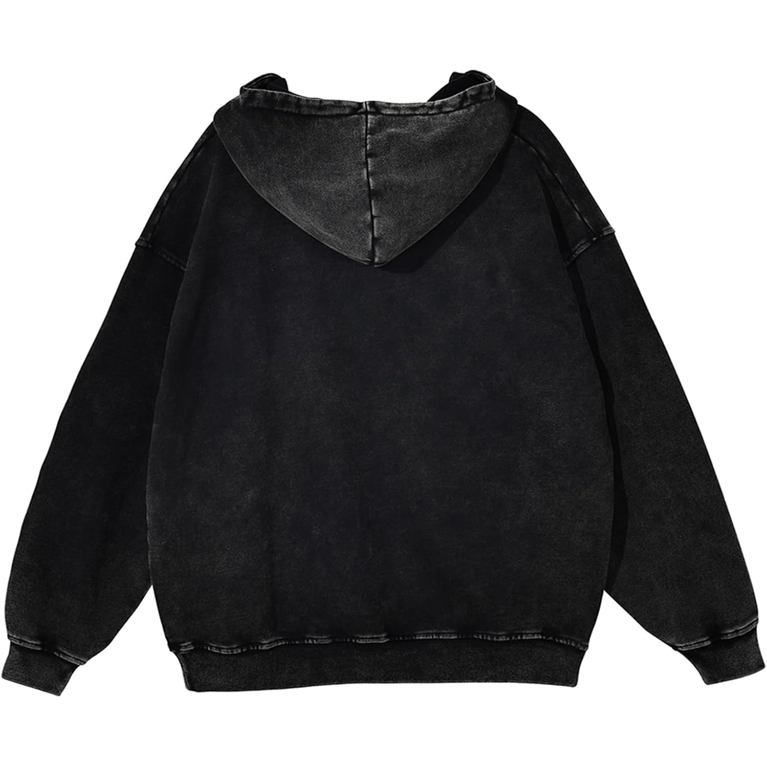 Heren oversized Hoodies Vintage Hoodie Couples pullover Acid Wash Hoodies for Heren - Image 2