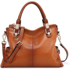 Kattee Soft Dames Genuine leer Purses and handtas