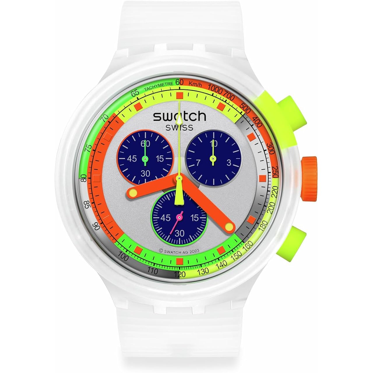 Swatch Big Bold Chrono Unisex horloge Casual Plastic