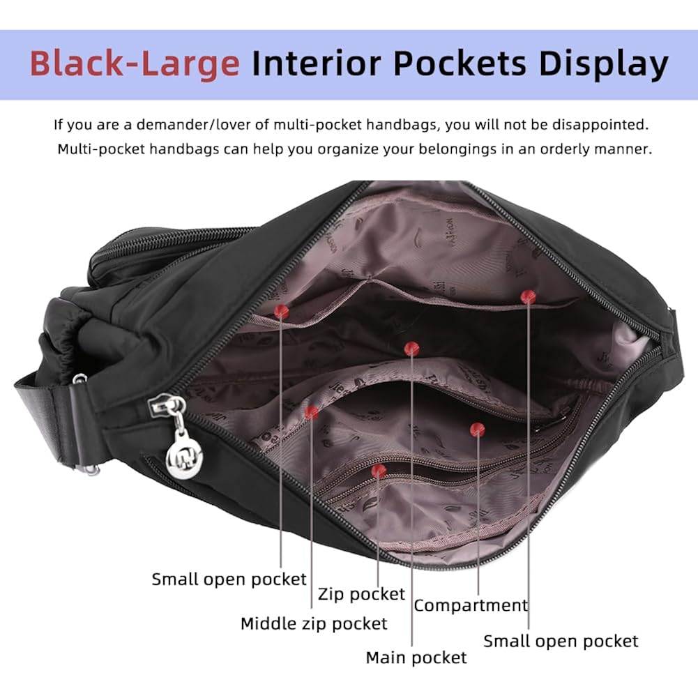 MINTEGRA Dames Shoulder handtas Roomy Multiple zakken Bag - Image 5