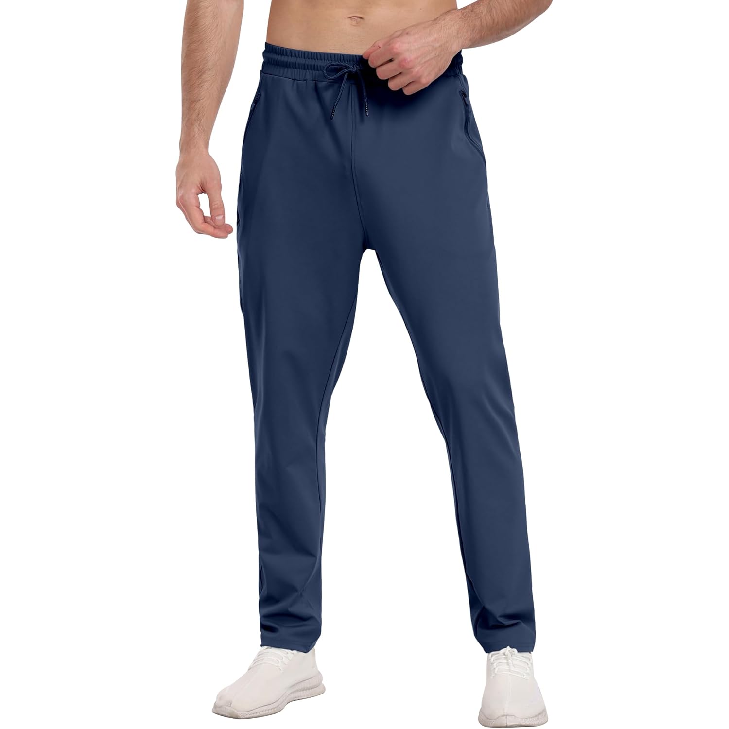 3 Pack Heren Athletic sweatpants with Zipper zakken,Workout - Image 3