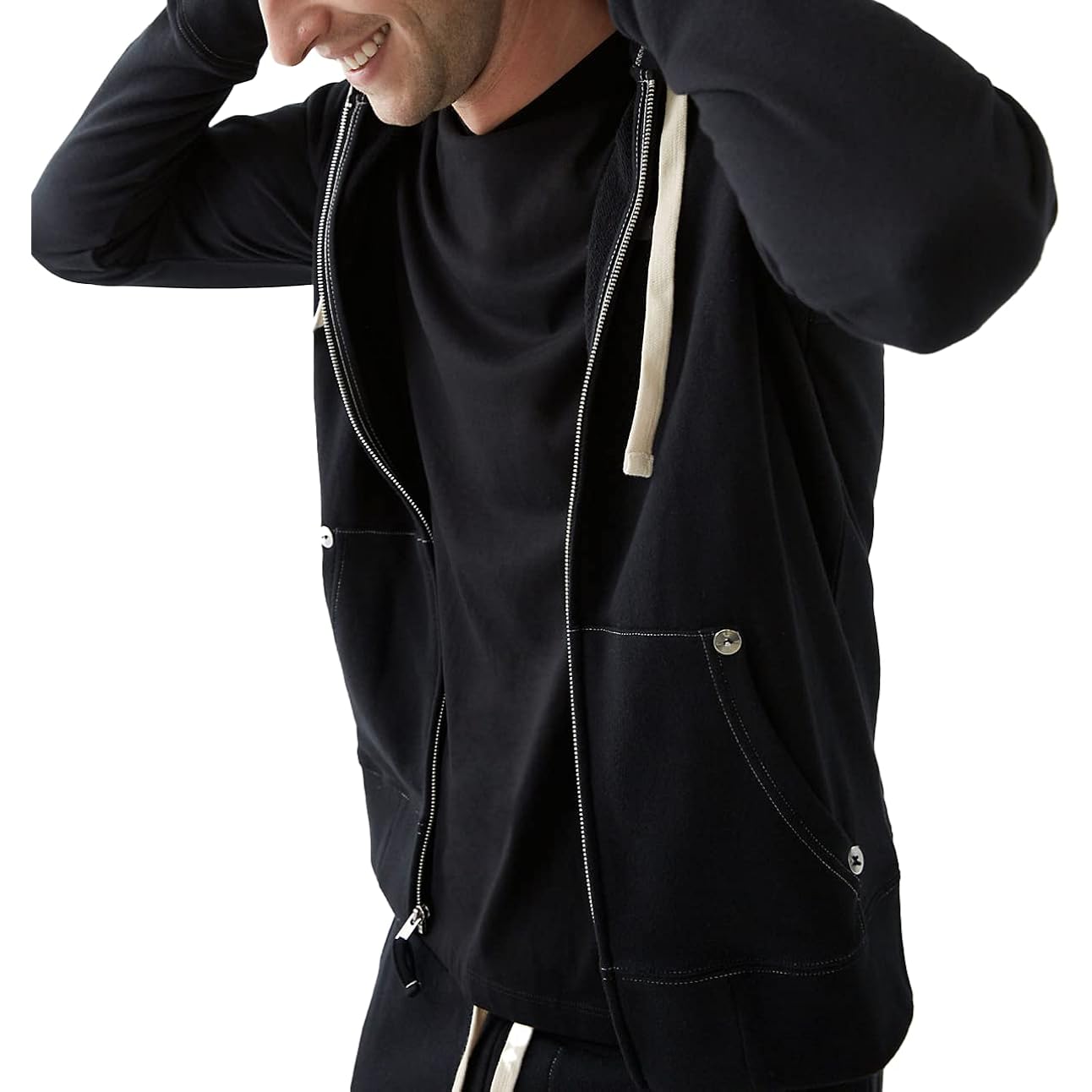 Heren zip Hoodie sweatshirt - Image 4