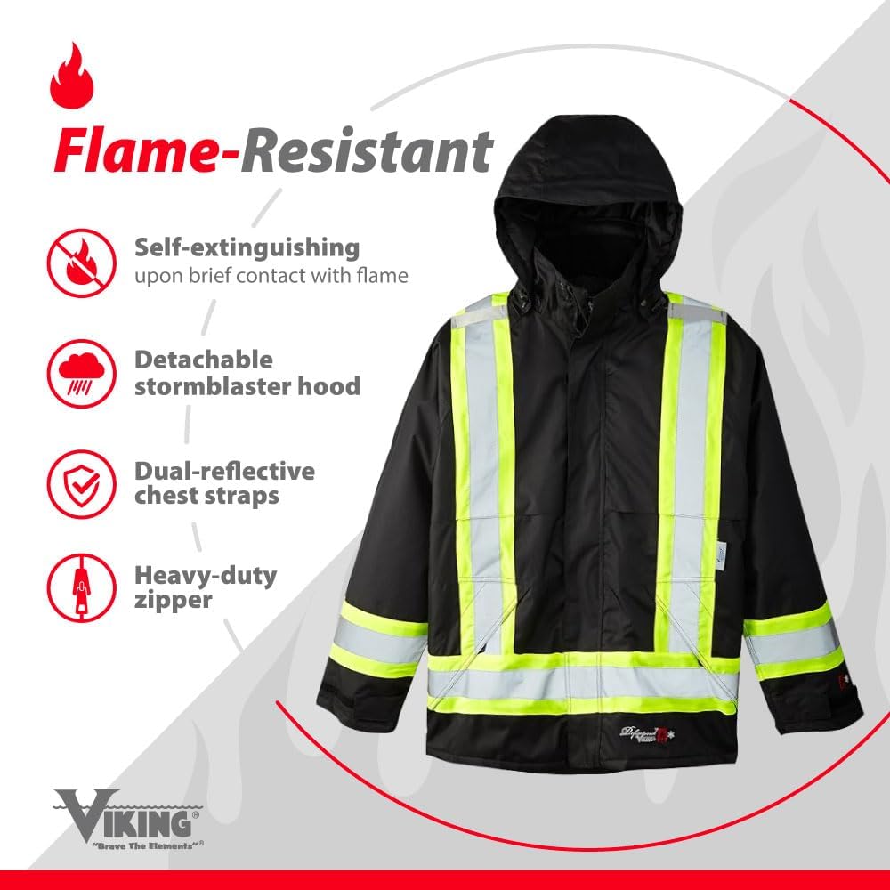 Viking Professional Journeyman 300D Rip-Stop Fire Retardant Reflective - Image 3