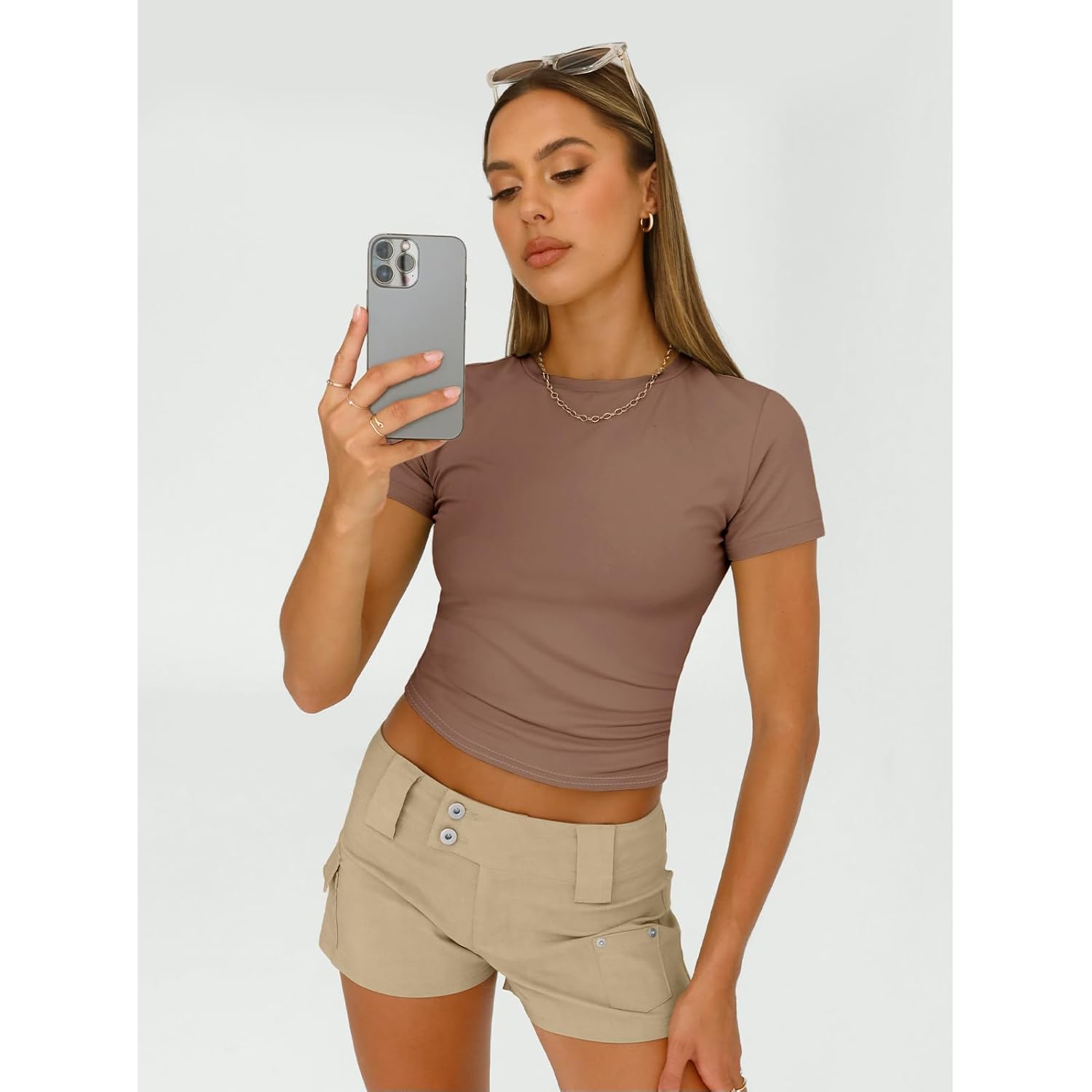 AUTOMET Dames 3 Piece korte mouw shirt Basic - Image 3