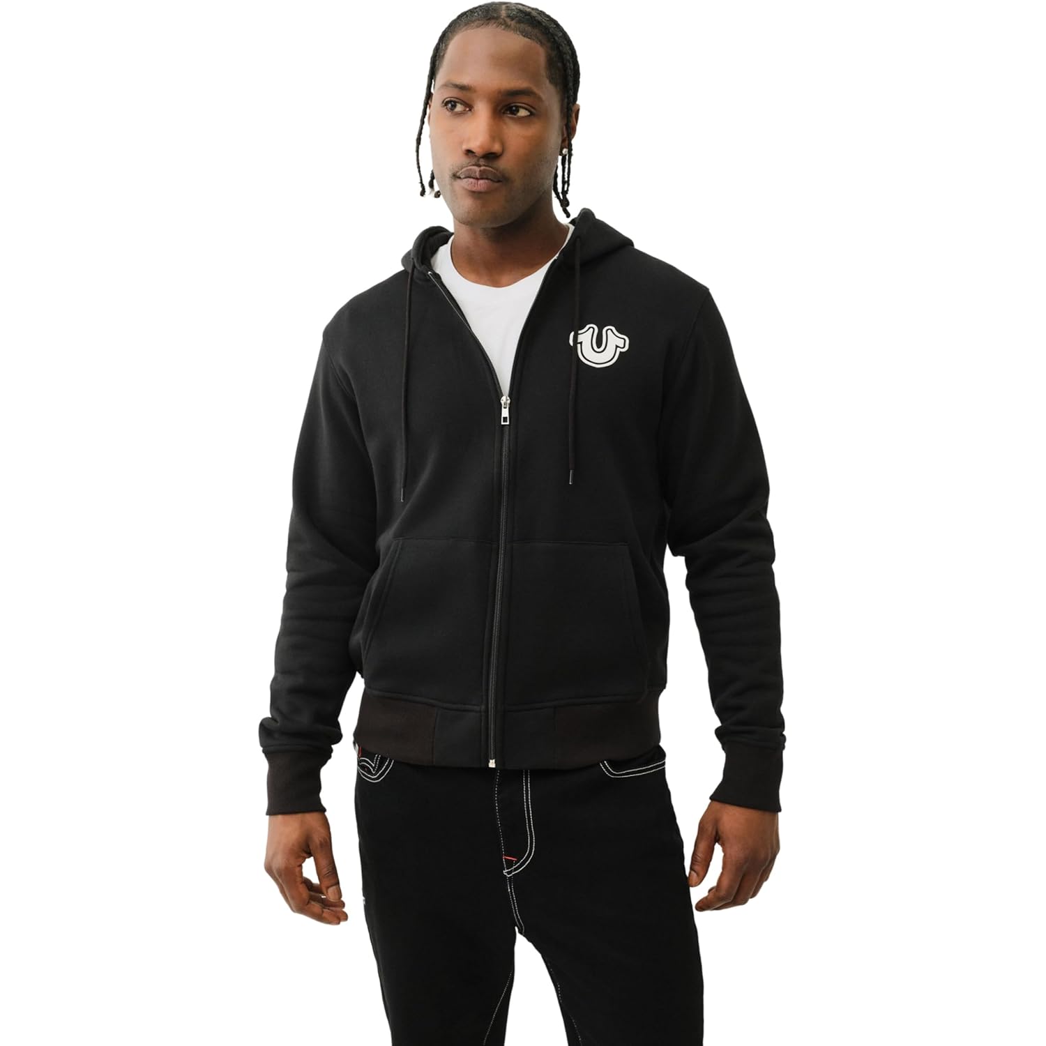 Heren hoodie zip Hoody – zip with Graphic